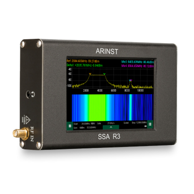 Arinst SSA R3 портативный анализатор спектра, 24МГц - 12ГГц