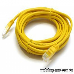 LAN - кабель (патч корд) 5 метров с разъемами