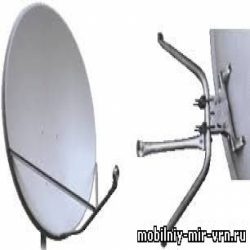 Антенна (тарелка) спутниковая офсетная АУМ CTB-0.9-1.1 0.8 St с кронштейном